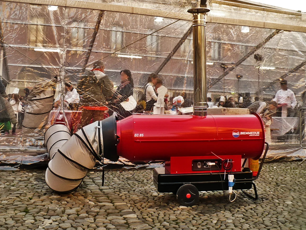Generator de aer cald Biemmedue EC 85 — imagine 4