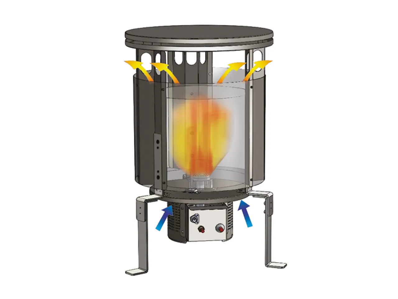Generator de aer cald Biemmedue GW 32 — imagine 3