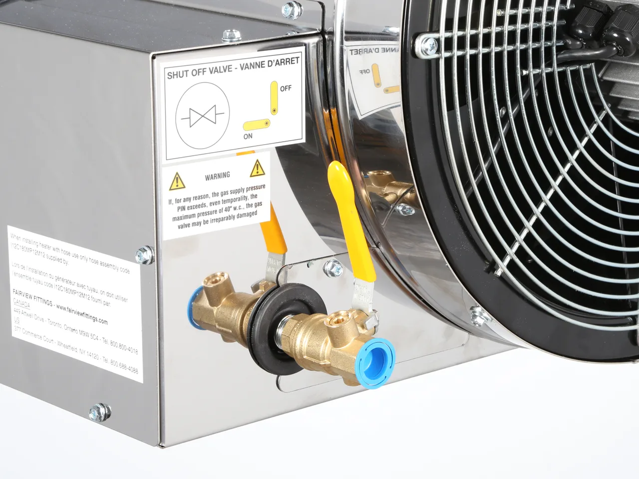 Generator de aer cald suspendat Biemmedue GA/N 70 C — imagine 7
